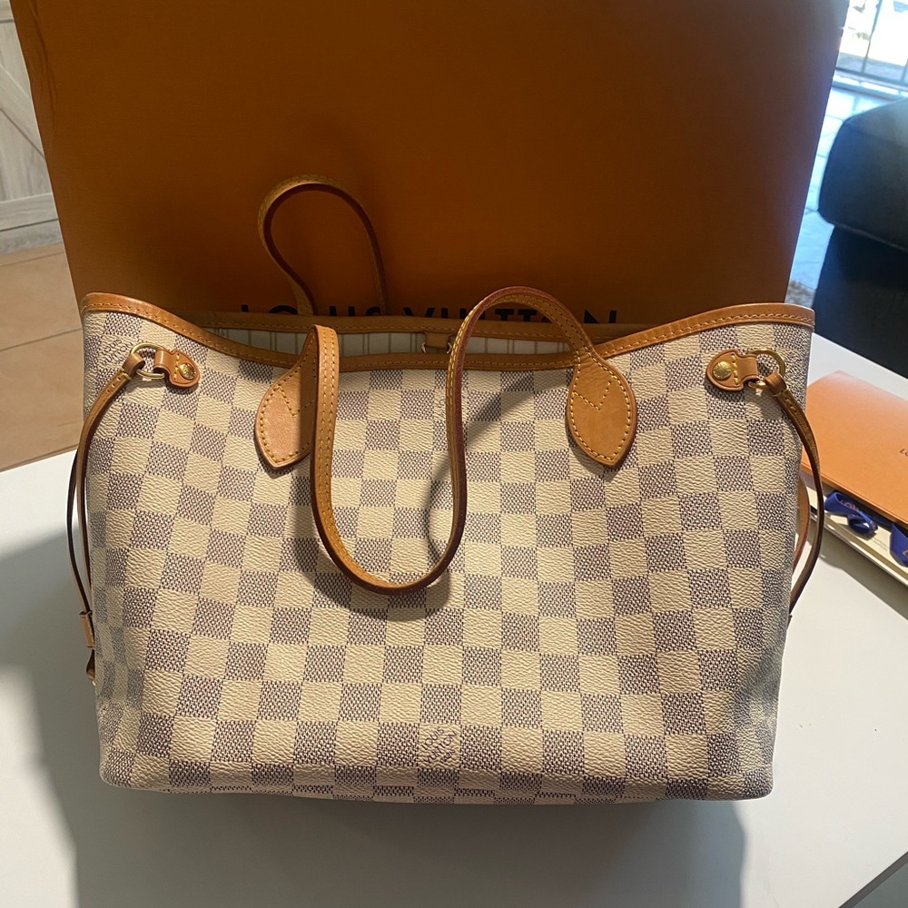 Louis Vuitton Neverfull PM Damier Azur